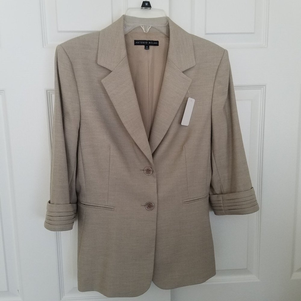 Antonio Melani Woman's S 10 Relaxed Blazer EUC